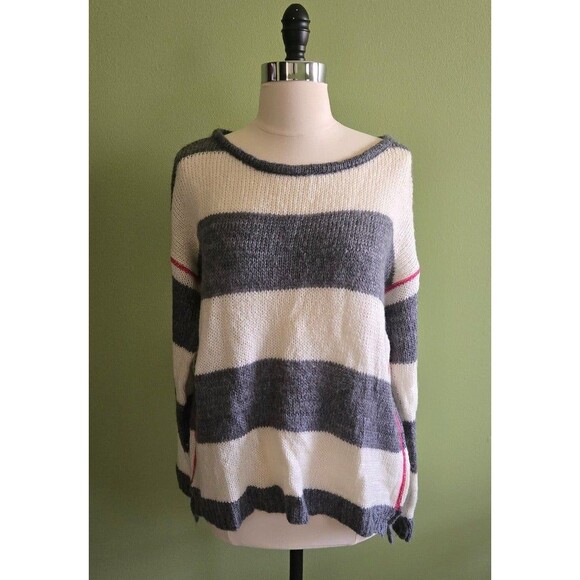 Rewind Womens Striped Sweater Size Medium - Picture 1 of 3